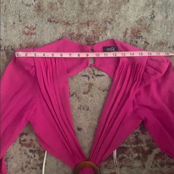 PatBo neon cutout gown - Picture 7 of 8